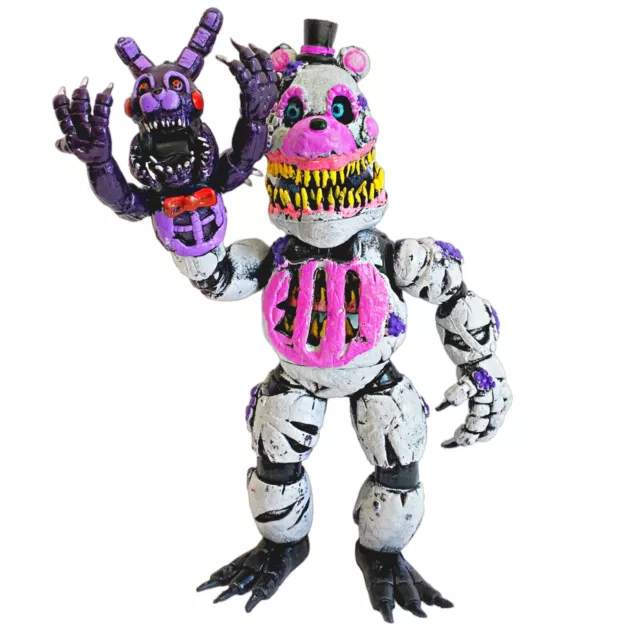 TOY FIGURE MEXICAN FIVE NIGHTS AT FREDDY 'ANIMATRONICS TWISTED FREDDY COFFE