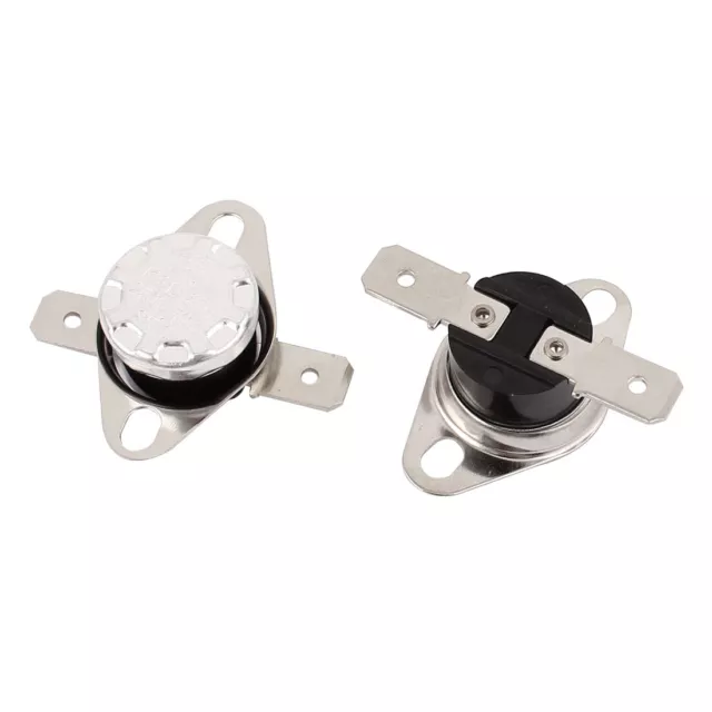 2Pcs KSD301 250V 10A 85 degré contrôle température Thermostat Inter. NF