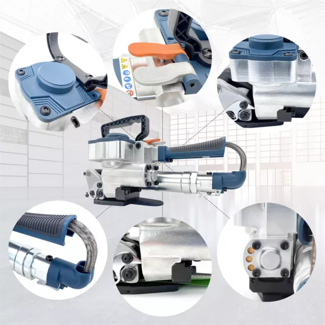 Pneumatic Strapping Machine Held Banding Tools For 13-19MM PP PET Straps B-19