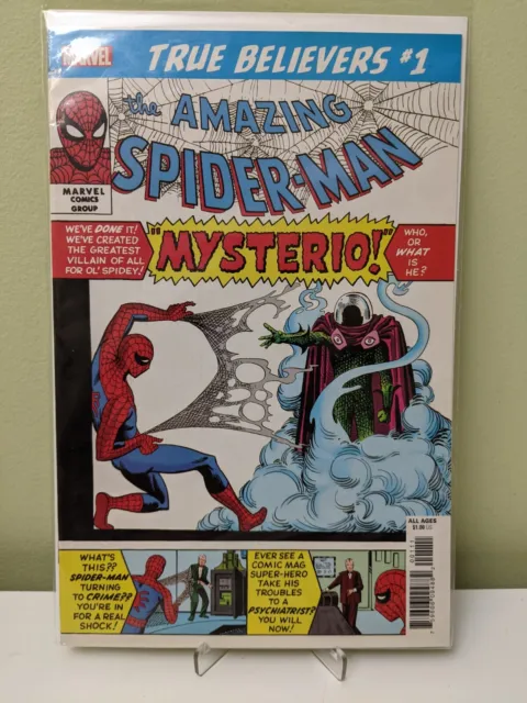 True Believers The Amazing Spider-Man #1 MYSTERIO Marvel Comic Book