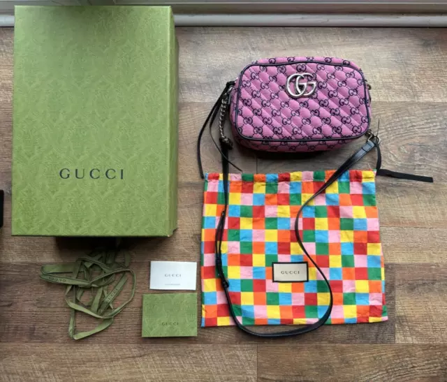 Multicolor gucci purse deals