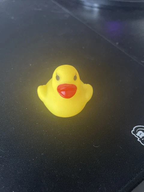 small yellow rubber duck