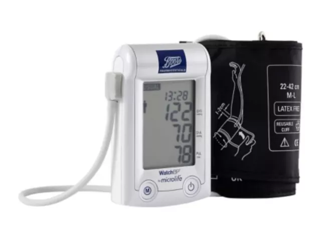 Boots Pharmaceuticals Advanced Blood Pressure Monitor with Atrial Fibrillation A