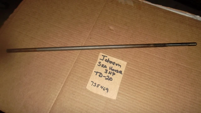 Vintage Johnson-Sea Horse 5 HP TD-20 Outboard 1946-50- Drive Shaft-LOOK