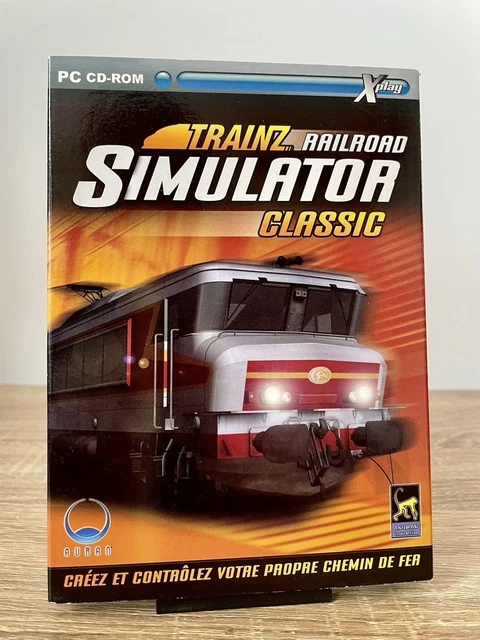 Trainz Railroad Simulator 2004 – Jeu PC Complet, FR, Avec Notice, Bon état
