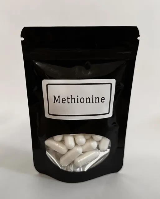 Antioxidant Support L-Methionine 500mg Capsules