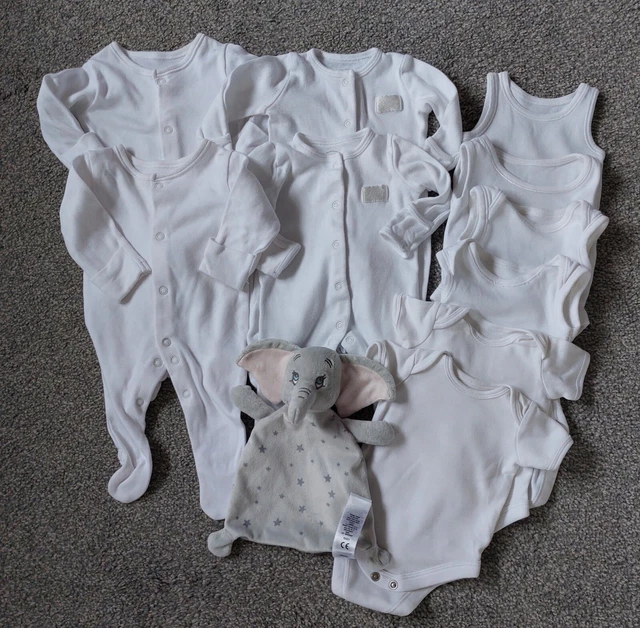 Pacchetto vestiti prematuro unisex, ragazzo/ragazza precoce, piccolo bambino, gilet, pigiama ecc.
