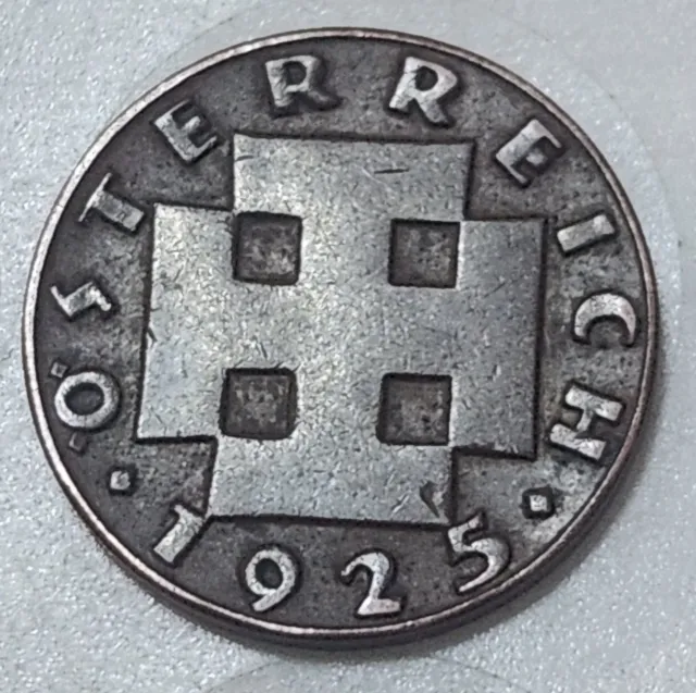 Austria 🇦🇹 Two (2) Groschen Coin 1925