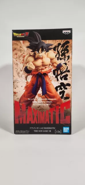 BANDAI BANPRESTO FIGURE DRAGON BALL SUPER - GOKU SUPER SAYAJIN GOD -  MAXIMATIC REF: 17034/22492, Multicor