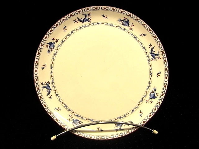 GRANDE ASSIETTE OU plat en porcelaine XIXe Stone China Hicks, Megh