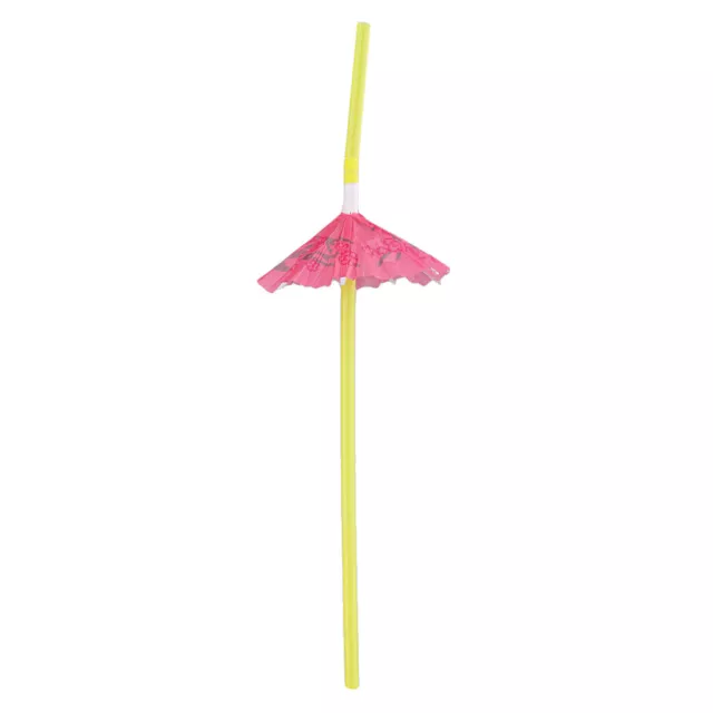 MagiDeal 50x Paille de Parapluie Cocktail pour les Nuits Tropicales de Poule