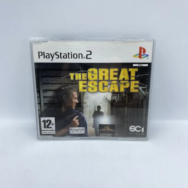 The Great Escape (PlayStation 2, PS2) raro COMUNICATO STAMPA/VERSIONE PROMO - PAL