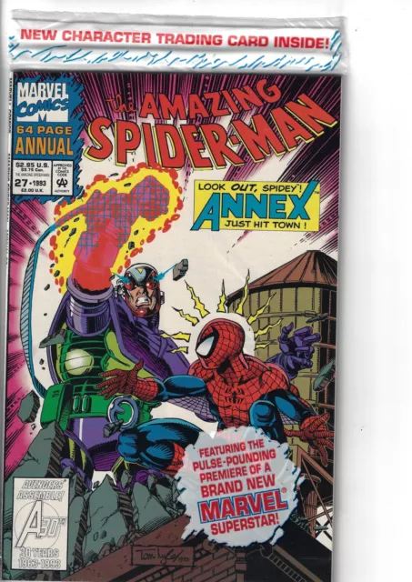 Amazing Spider-Man Annual 27 1st Annex Polybagged VF/NM 1993 Glossy Double Size