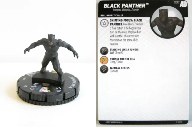 HeroClix Avengers Defenders War - #007 Black Panther