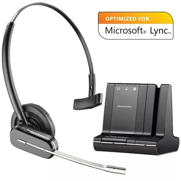 POLY SAVI 7310 Headset AU Wireless Pc Dskphn Mono Secure Office Dect $621.60 - S7310-M PicClick