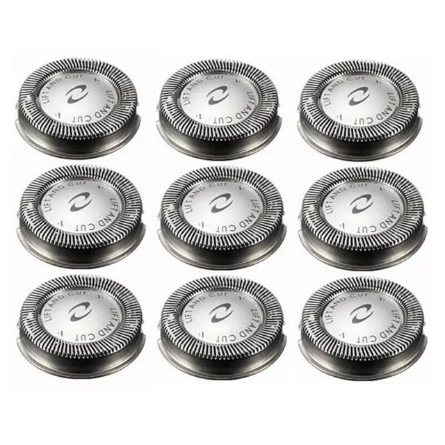 9 Pcs Replacement Shaver Head for   HQ3 HQ4 HQ55 HQ56 HQ6900 HQ6868 HQ58124438