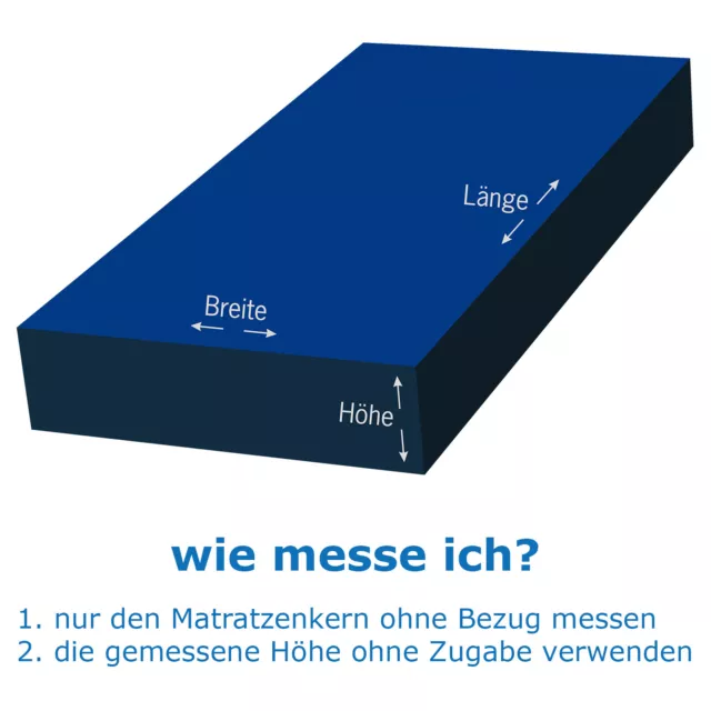 Matratzenbezug Bezug Matratzenschoner"SUPER VITAL"versteppt ohne Bezugshilfe 2