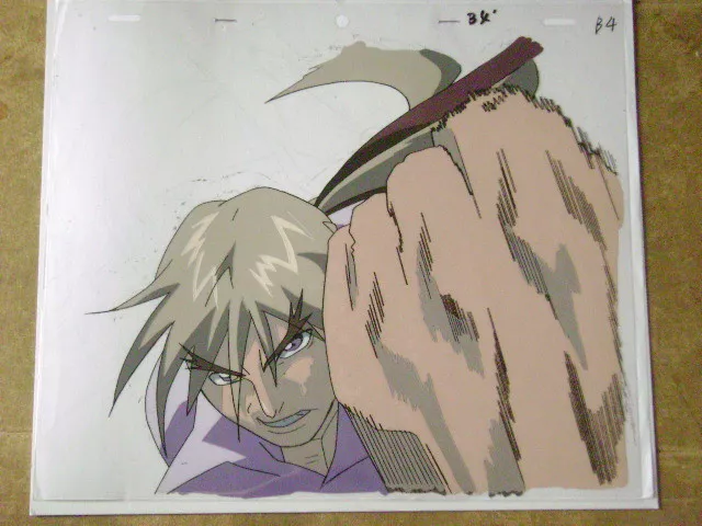 Street Fighter Zero Ryu Anime Production Cels and Animation, Lot #11137