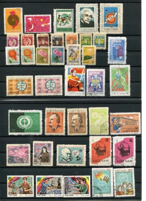 Viët Nam (R) , lot timbres 1982/1983 oblitérés