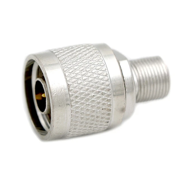 1pcs N-F type N male plug to F female jack RF connector adapter  YU .KN