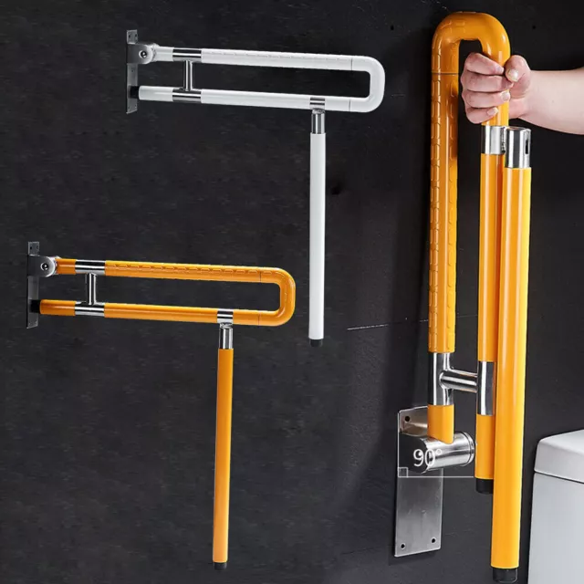 Maniglia pieghevole di supporto WC maniglia per disabili bagno maniglia pieghevole maniglia bagno