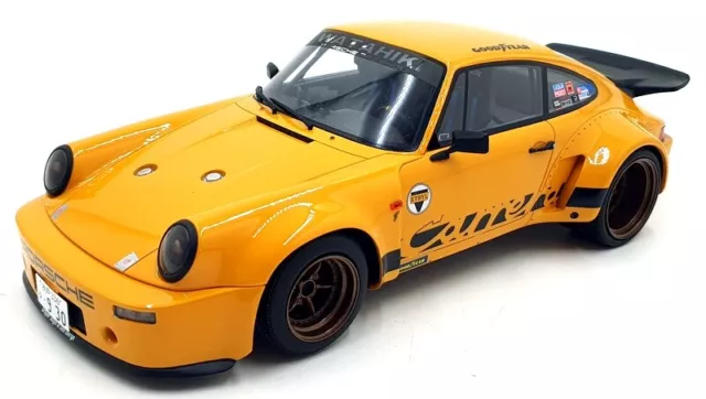 GT Spirit 1/18 Scale Resin GT394 - Porsche 911 RSR Y-San - Yellow