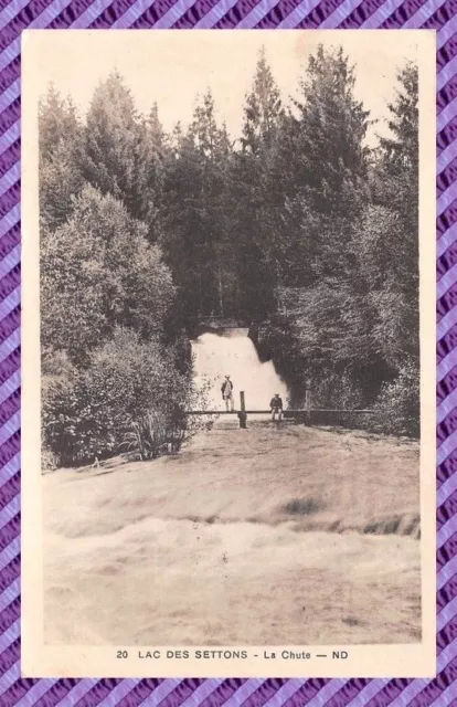 CPA - 58 - LAC des SETTONS - La Chute - ND