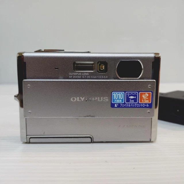 【動作確認ＯＫ】OLYMPUS　μ 1050 SW メモリーガードアダプター付き FUNCTIONALITY CONFIRMED] OLYMPUS μ 1050 SW with memory guard