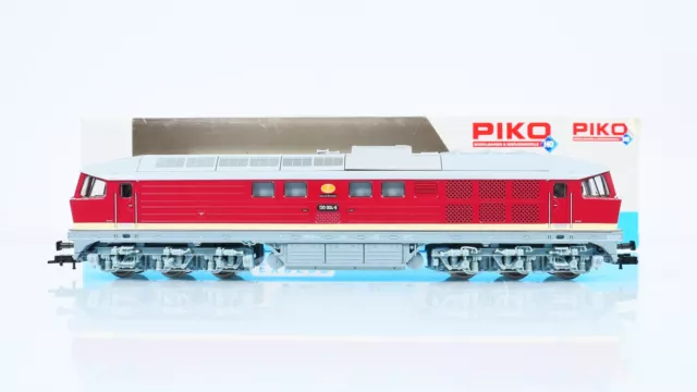 H0 DC Piko 59741 Diesellok BR 130 004-5 DR DSS in Ersatzverpackung #2FN99