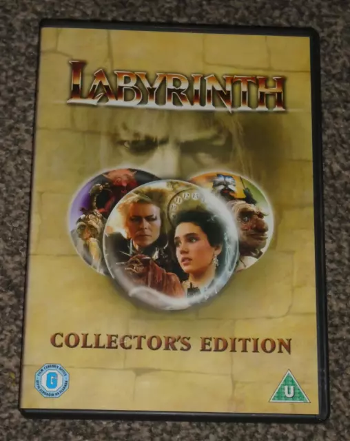 Labyrinth : Collector's Edition David Bowie Fantasy Dvd (Free Uk P&P)