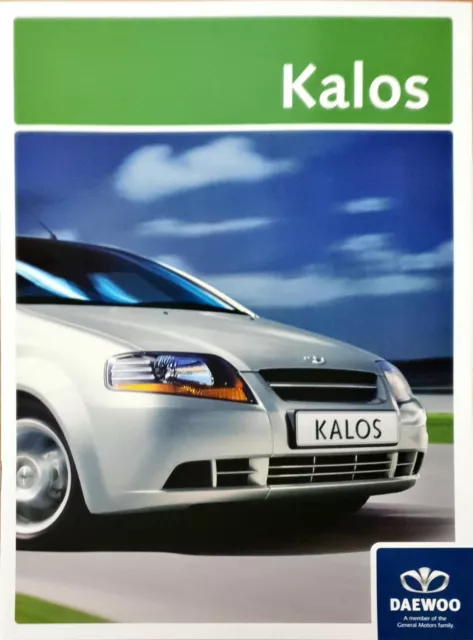 Daewoo Kalos Brochure 2004