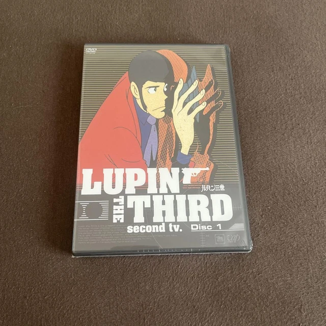 LUPIN THE THIRD second tv，DVD-BOX