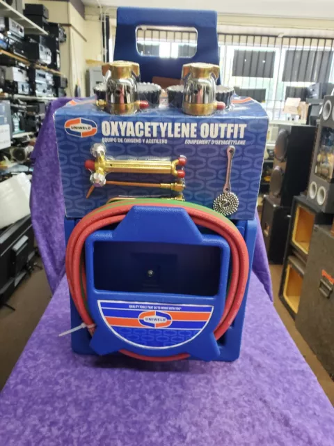 💥New💥 Uniweld K23P Brazing And Welding Centurion Oxyacetylene Outfit Tote Kit