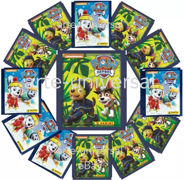 50 packs 250 stickers - Panini Stickers Collection Paw Patrol 2017 Nickelodeon