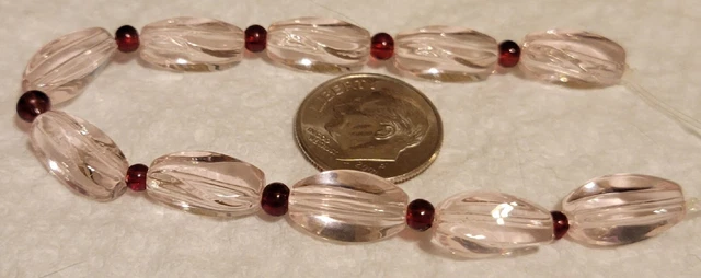 F365 14mm pressed glass tube diamond beads. will combine to save on shipping