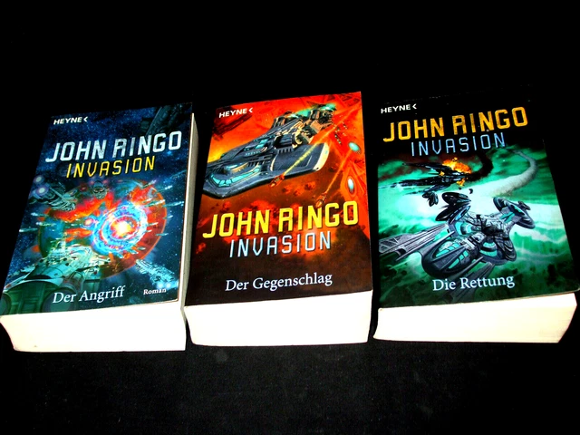 JOHN RINGO - 3x: Invation - Der Angriff + Gegenschlag + Die Rettung ...