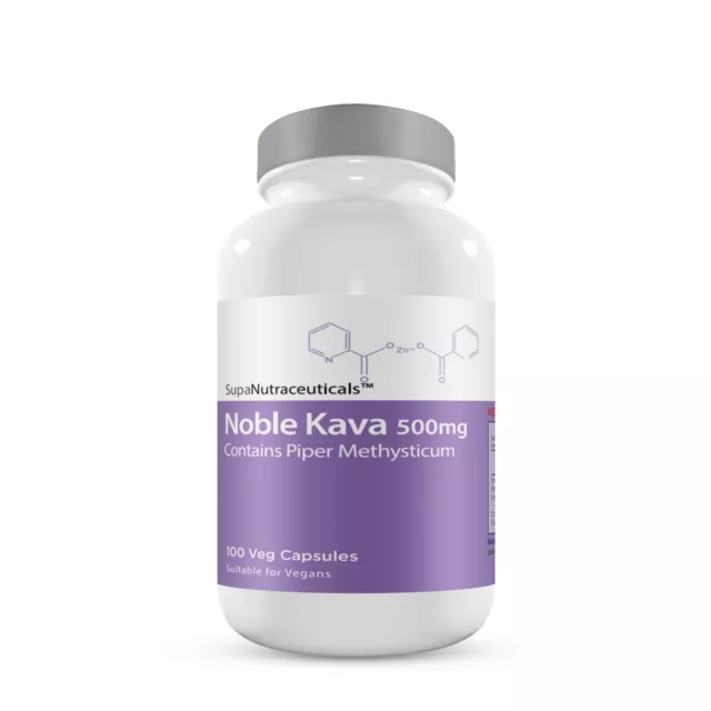 NobleKava (Lactose and Gluten Free) 500mg  x 100