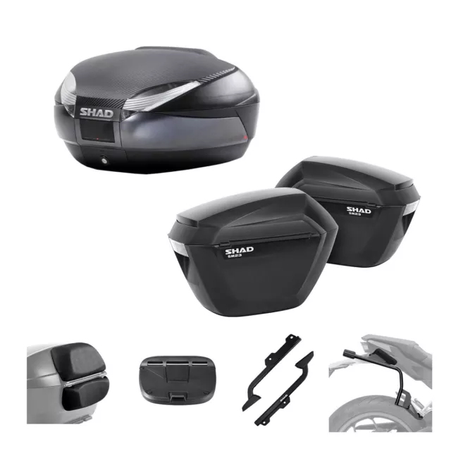 Set SHAD Coffre SH48KC Et Valises SH23K Pour BMW 1200 R 2015-2018