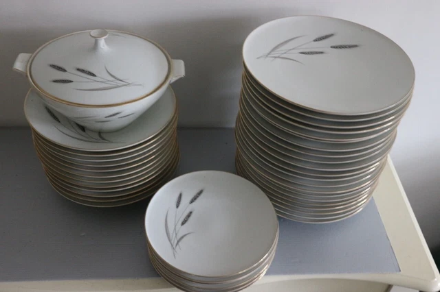 Antique Plateau Plat CM 34 Porcelaine H&Co Heinrich Selb Bavaria Antique Plateau Plat CM 34 Porcelaine H&Co Heinrich Selb Bavaria