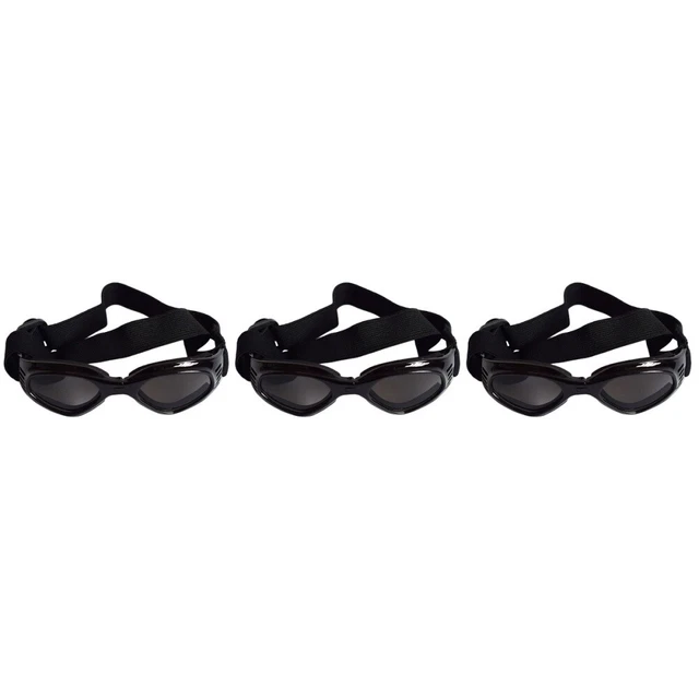 3 piezas Moda Triángulo Perro Gafas de sol Gato Perro Gafas Mascotas Accesorios Gafas Ojo