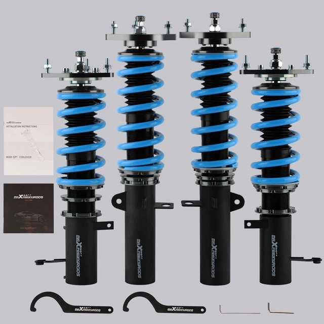 Regolazione ammortizzatore & altezza telaio filettato ammortizzatori per Toyota Corolla 88-99