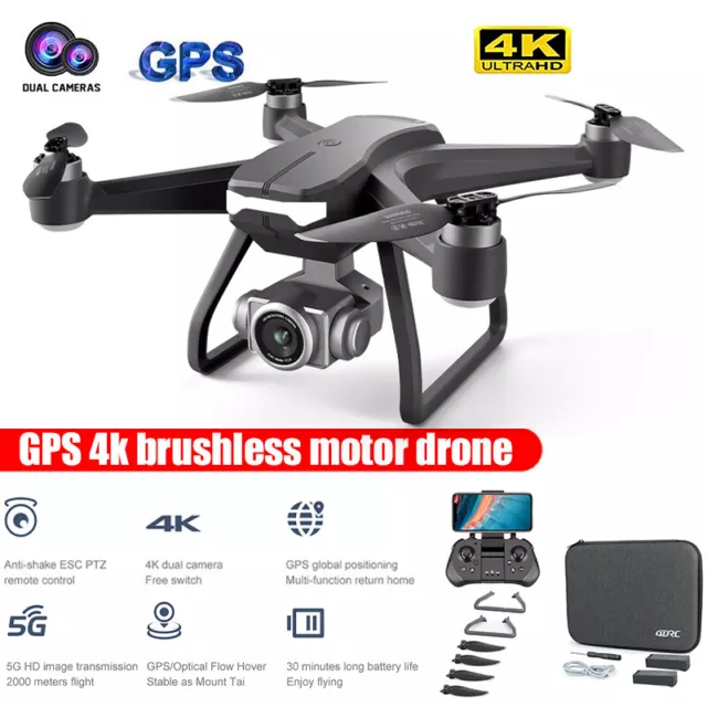 4DRC F11 RC drone GPS WIFI FPV 4K HD fotocamera brushless quadricottero portatile