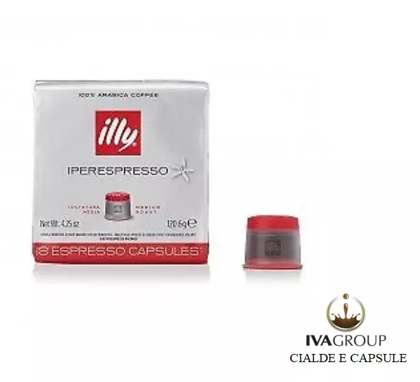 324 Capsule Caffe' Illy Iperespresso Classico Originali - Compatibili-Offerta