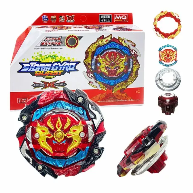 Beyblade Burst SHU Kurenai & SPRYZEN Supreme Four Raging Bulls. STOCKING  STUFFER