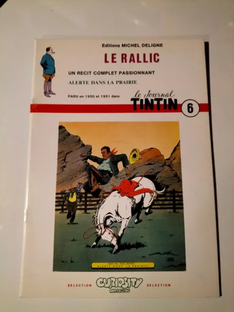 Eo 1977 Teddy Bill Alerte Dans La Prairie Par Le Rallic Journal Tintin 6  F644