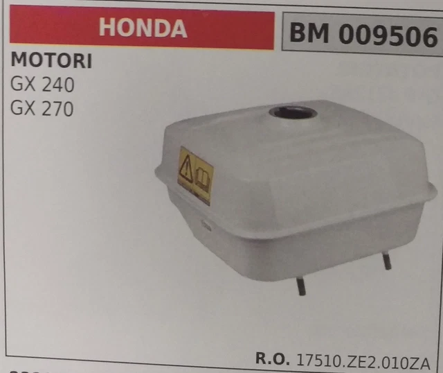 Serbatoio Benzina 3L Per Motori Honda GX120 GX140 GX160 GX200 - Kit Completo Con Filtro E Tubo