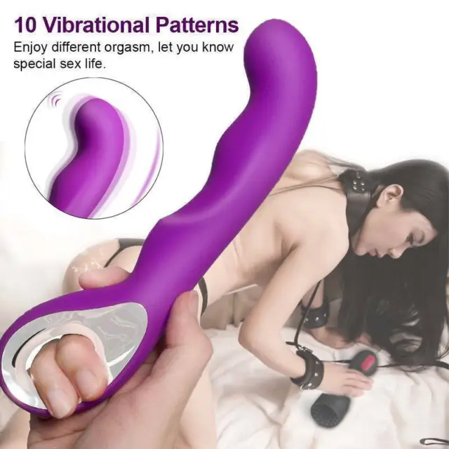 Rechargeable-USB-Multispeed-Vibrator-sex-Dildo-Wand-G-Spot-Massager-Adult-Toy