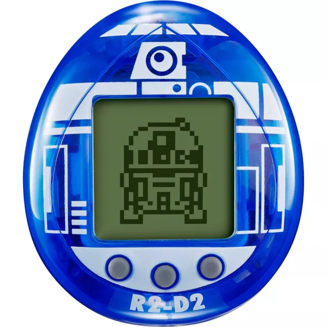 Tamagotchi 88822 Star Wars R2D2 Virtual Pet Droid with Mini-Games, Animated Clip