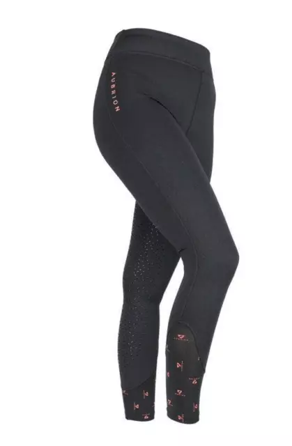 Shires Aubrion Porter Winter Riding Tights Womens