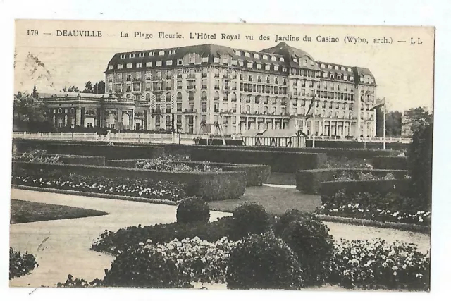 14 Deauville Hotel Royal Seen From The Casino Gardens